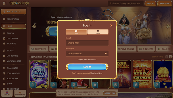 casino cleobetra Gameplay